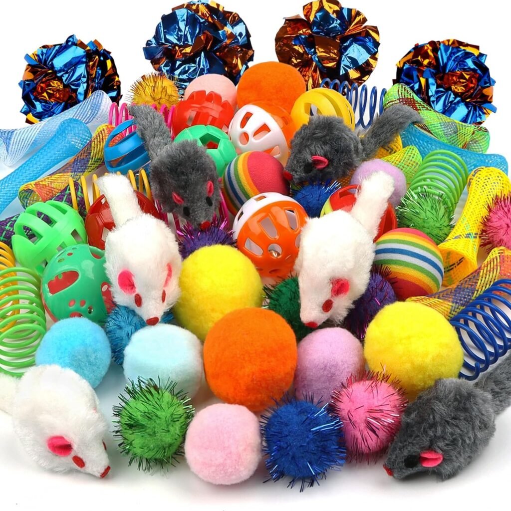 Balls and Mice Cat Toys